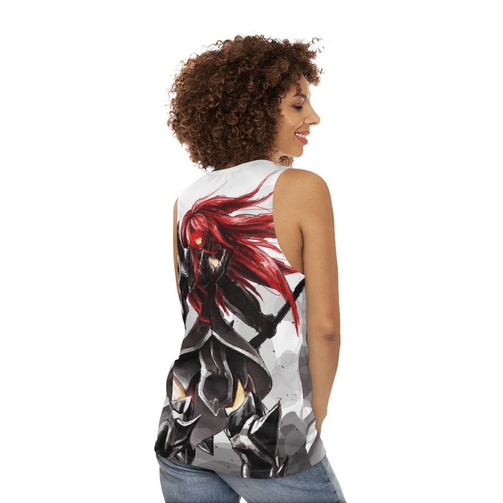 Fairy Tail Inspired Anime Tank Top - women back