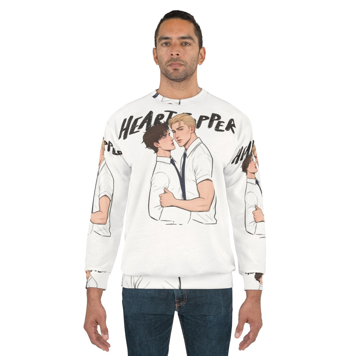 Heartstopper Nick and Charlie Sweatshirt - men