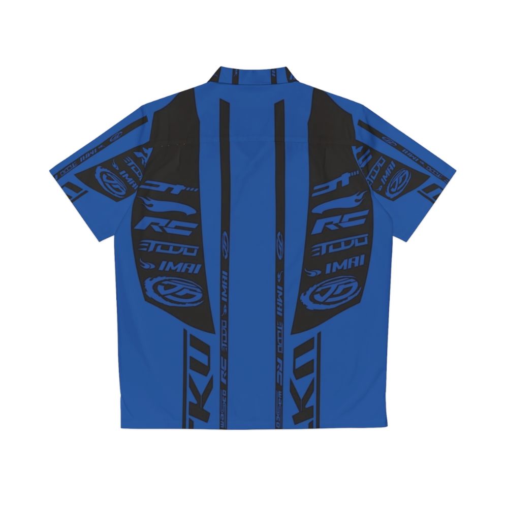 Chicane Hawaiian Shirt - Hotwheels Acceleracers Inspired - Back