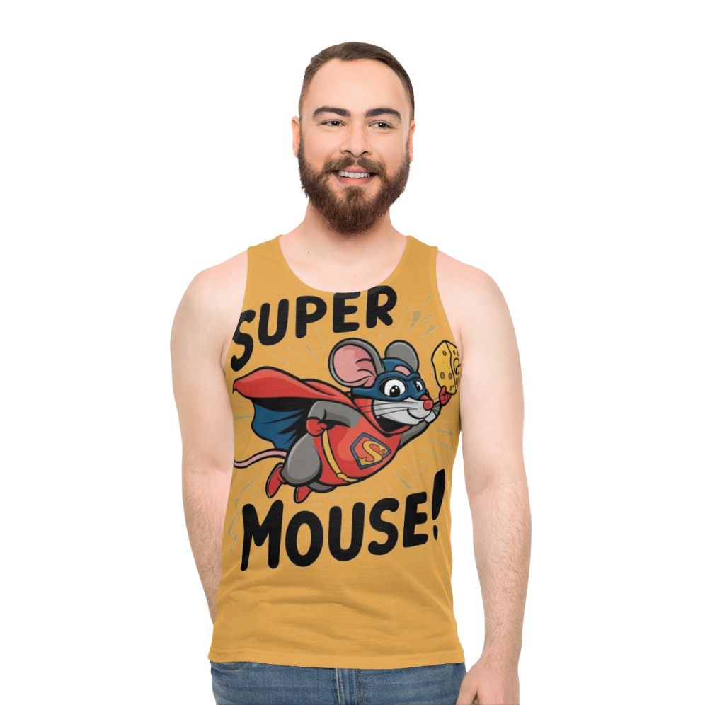 Super Mouse Unisex Graphic Tank Top - men