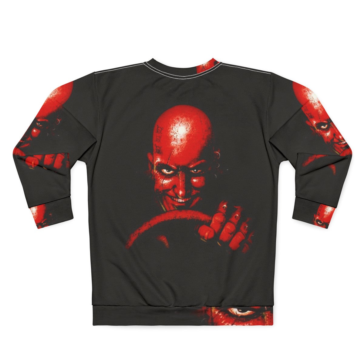 Carmageddon retro racing game fan sweatshirt - Back