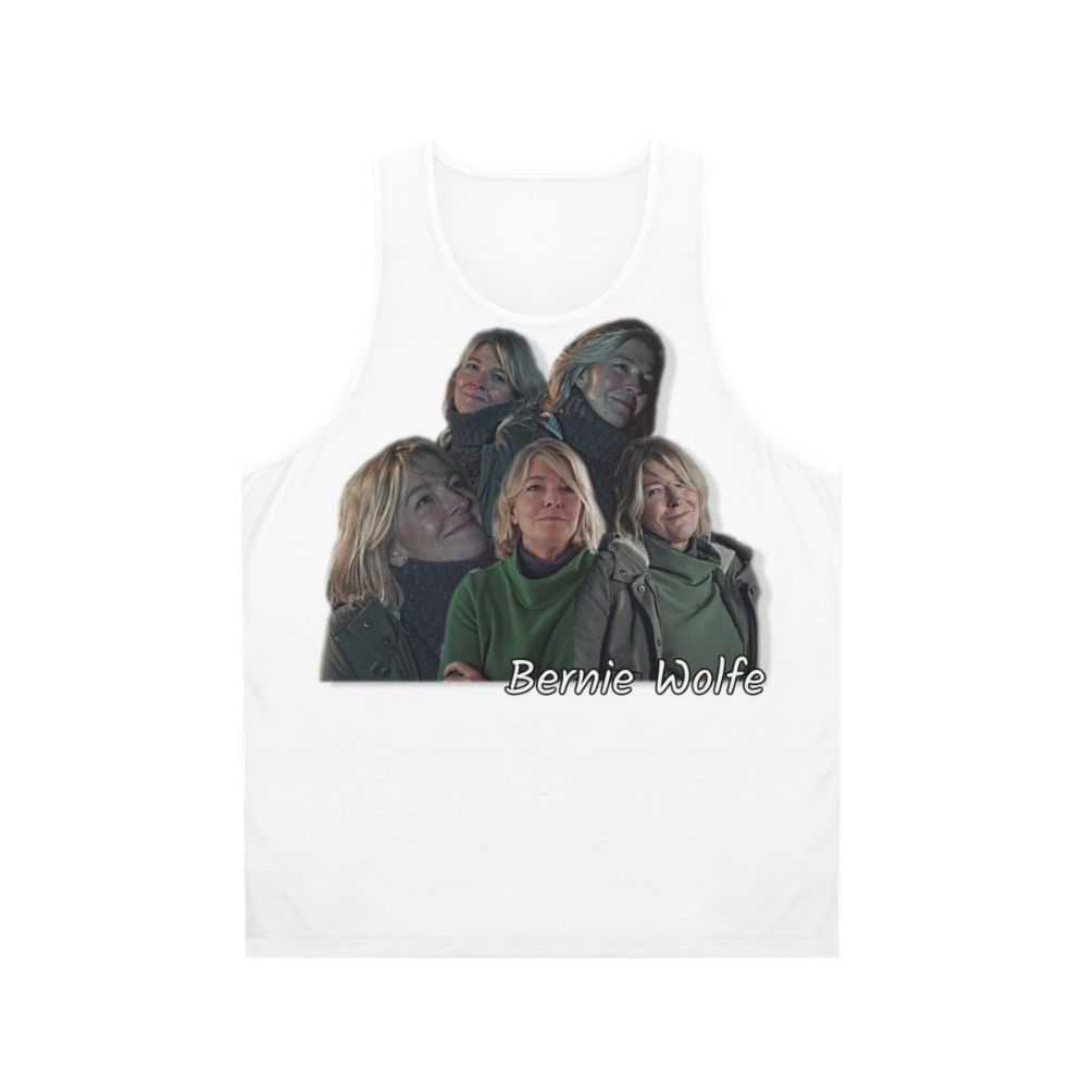 Bernie Wolfe Unisex Tank Top for Holby City Fans