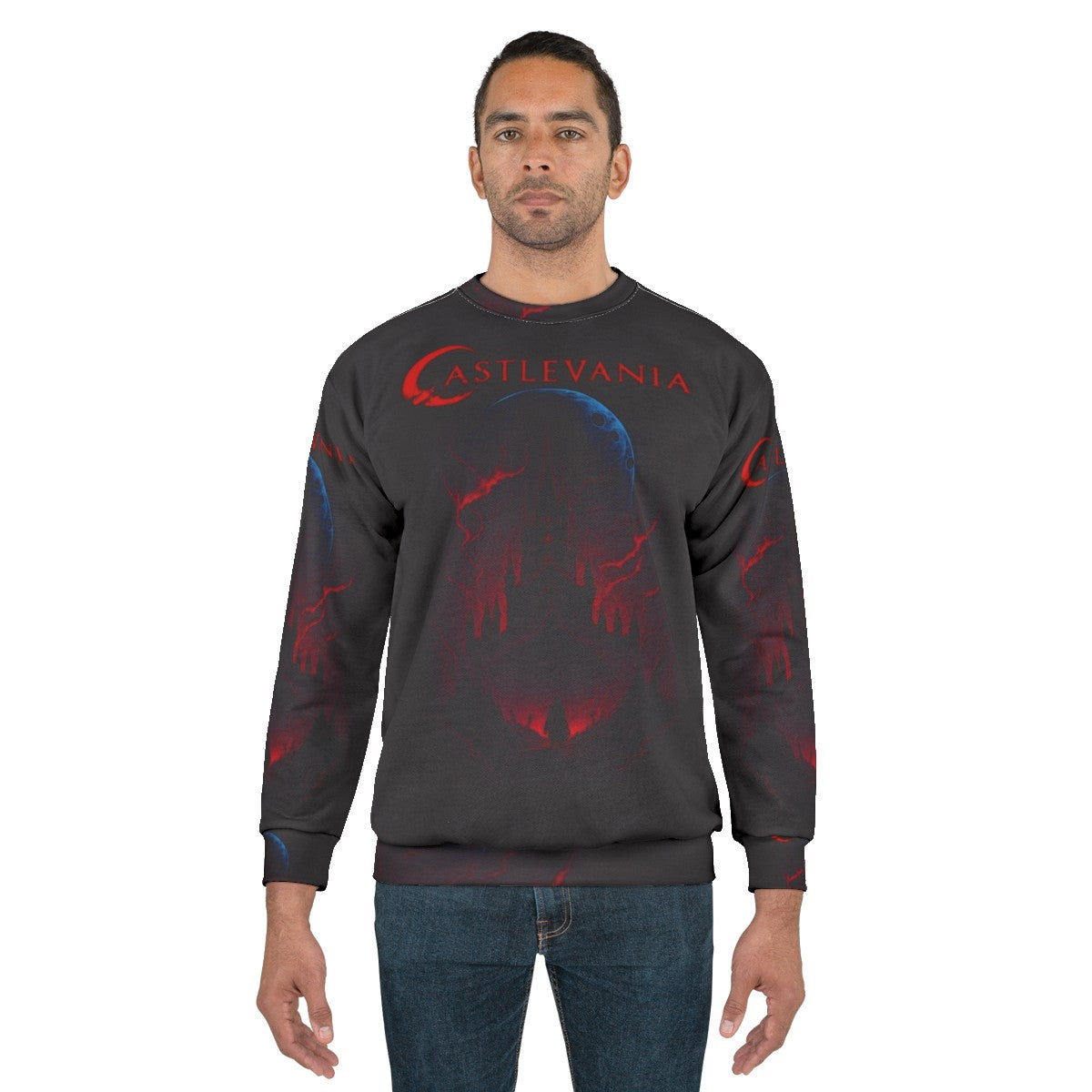 Castlevania Night Horror Gothic Sweatshirt - men