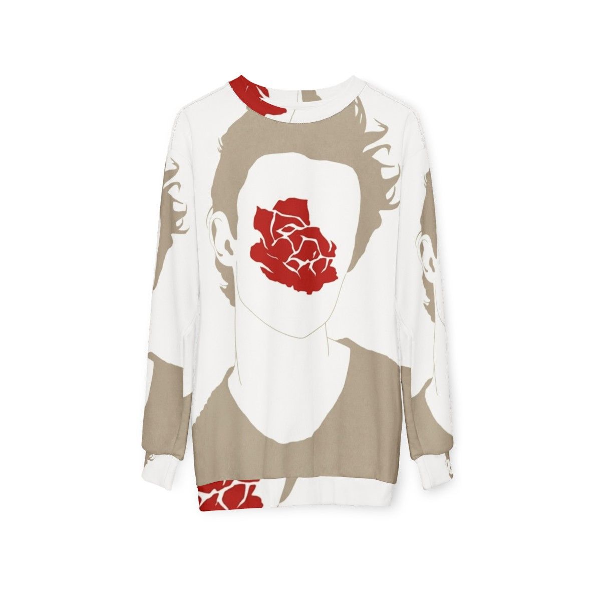 Floral "In Bloom" Shawn Mendes Sweatshirt - hanging