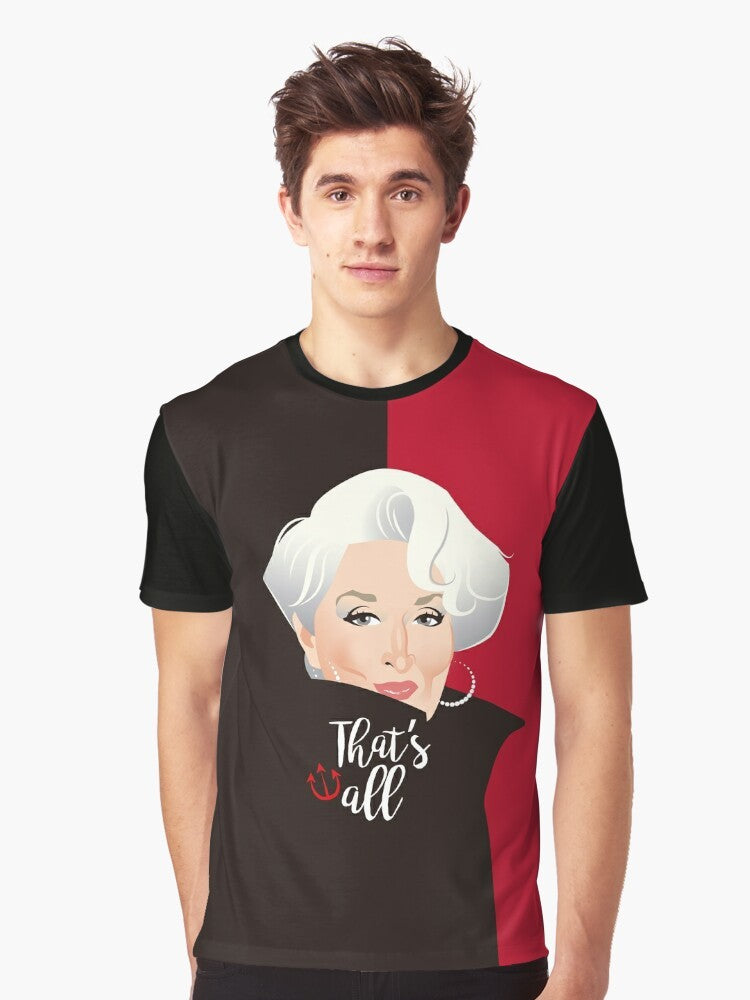 Meryl Streep as Miranda Priestly in the movie 'The Devil Wears Prada' graphic t-shirt - Men