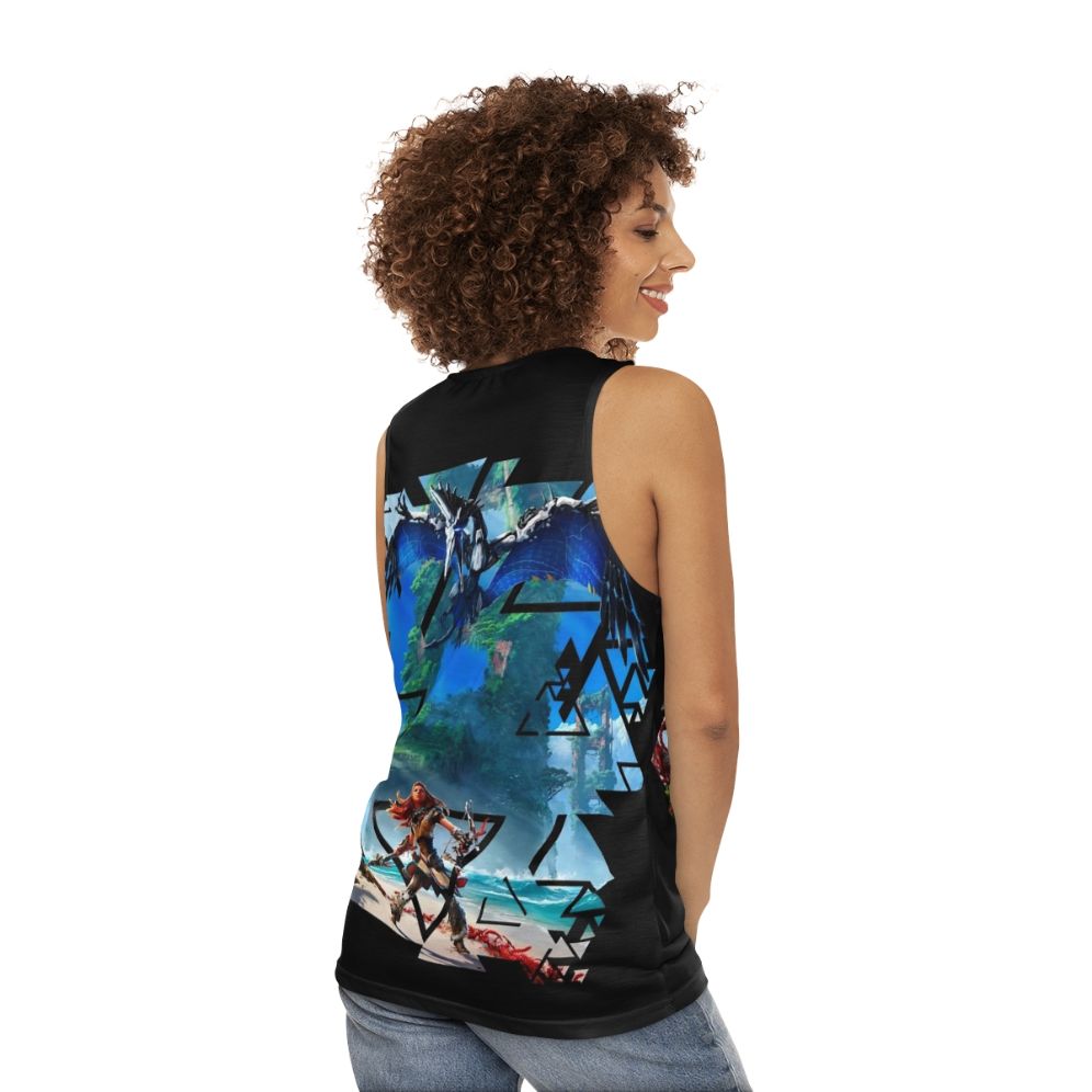 Horizon Forbidden West Unisex Tank Top - women back