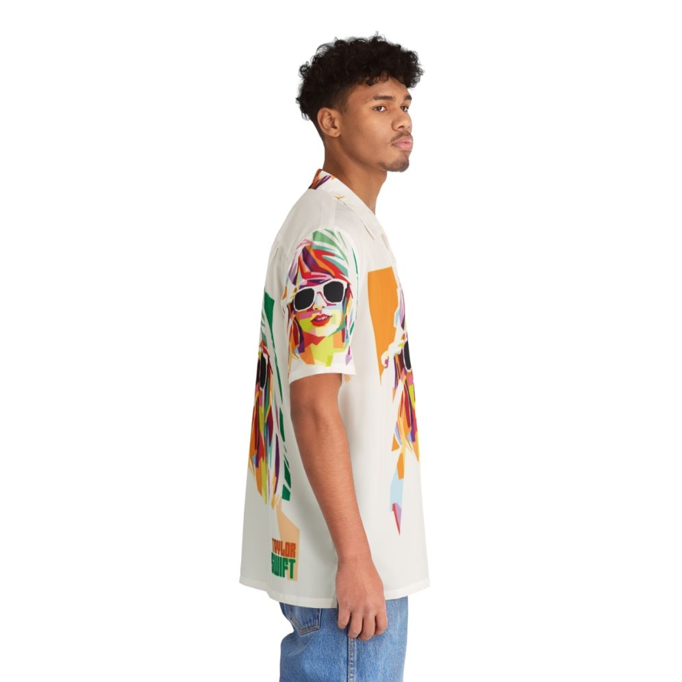 Taylor Wpap Hawaiian Shirt with Tropical Print - People Pight