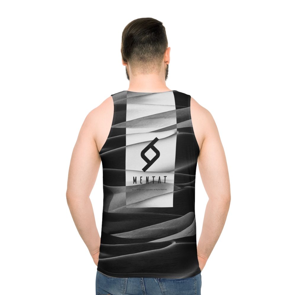 Dune Mentat Unisex Tank Top - men back