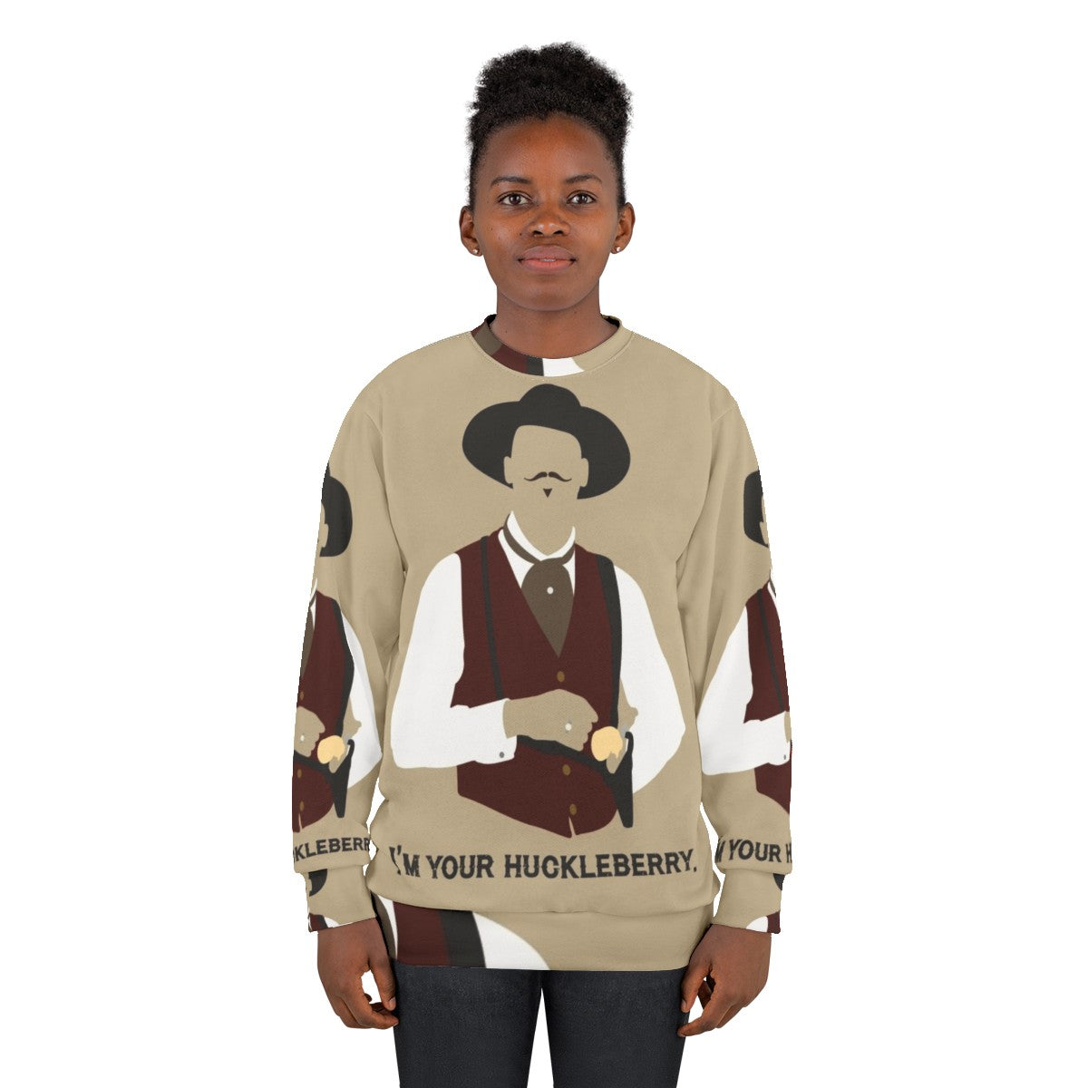 Tombstone Movie 'I'm Your Huckleberry' Sweatshirt - women