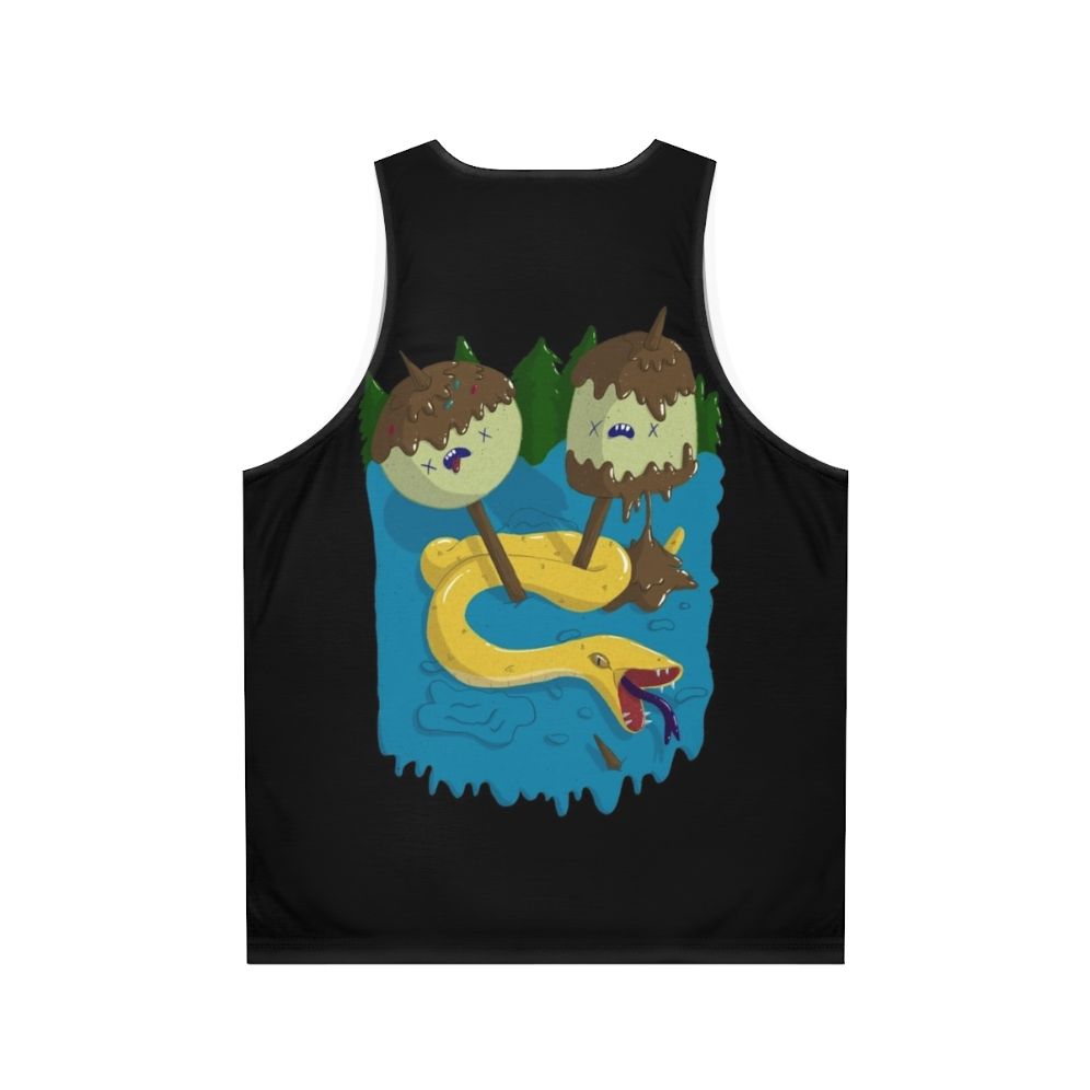 Adventure Time Princess Bubblegum Rocket Unisex Tank Top - Back