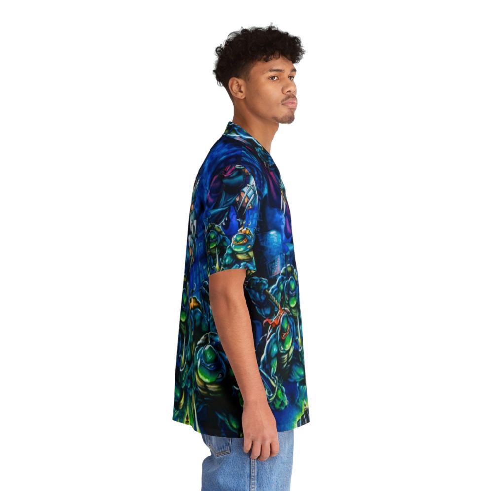 Teenage Mutant Ninja Turtles Hyper Stone Manhattan Hawaiian Shirt - People Pight