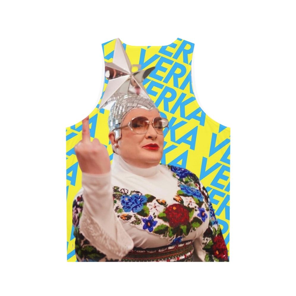 Verka Serduchka Unisex Tank Top - Back