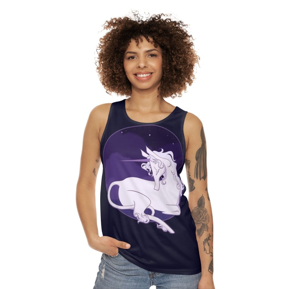 Dreamy unicorn tears unisex tank top - women