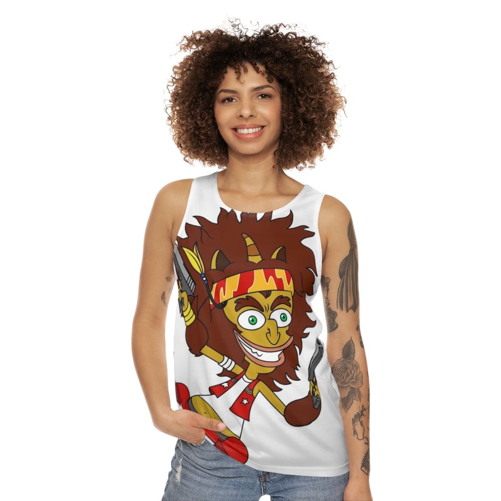 Big Mouth Maury Unisex Tank Top - women