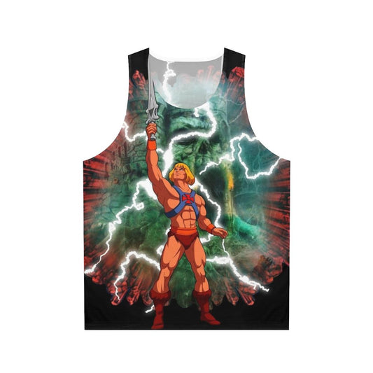 Retro He-Man Art Unisex Tank Top