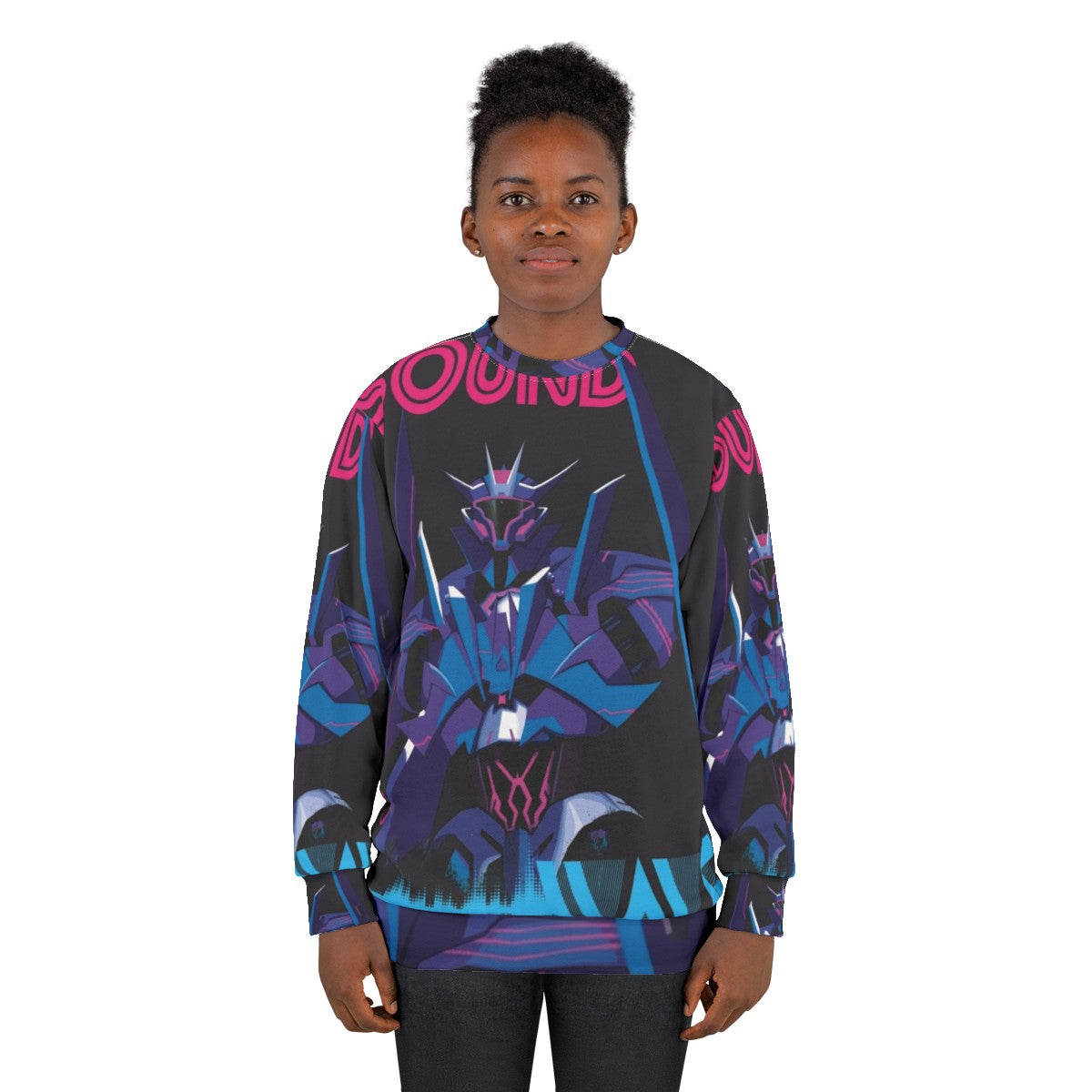 Soundwave Sweatshirt - Transformers Inspired Retro Sci-Fi Clothing - women