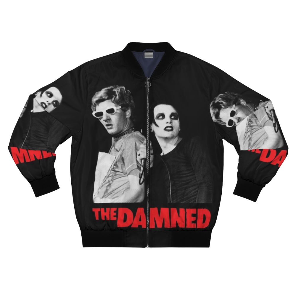 The Damned Punk Bomber Jacket - Celebrate British Punk Rock with this Stylish Jacket