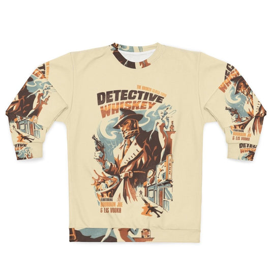 Vintage detective whiskey sweatshirt