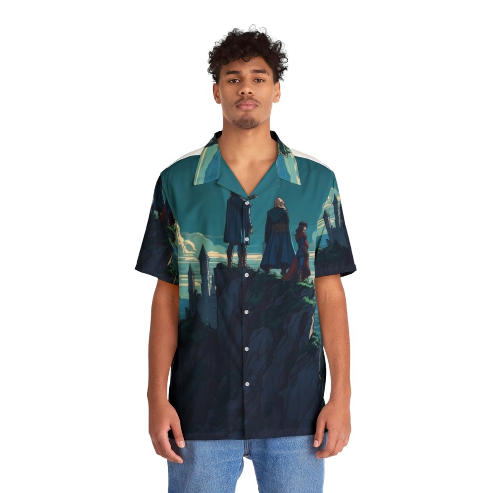 Castlevania Trevor Sypha Alucard Hawaiian Shirt - People Front