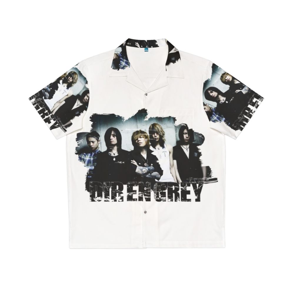 Dir En Grey Hawaiian Shirt - Japanese Metal Band Merchandise