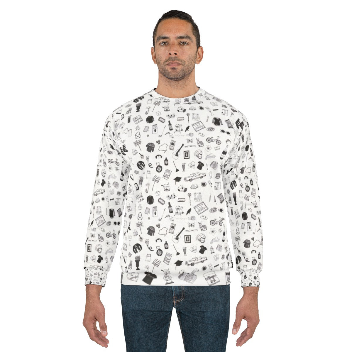 Schitt's Creek Inspired Pattern Sweatshirt - men