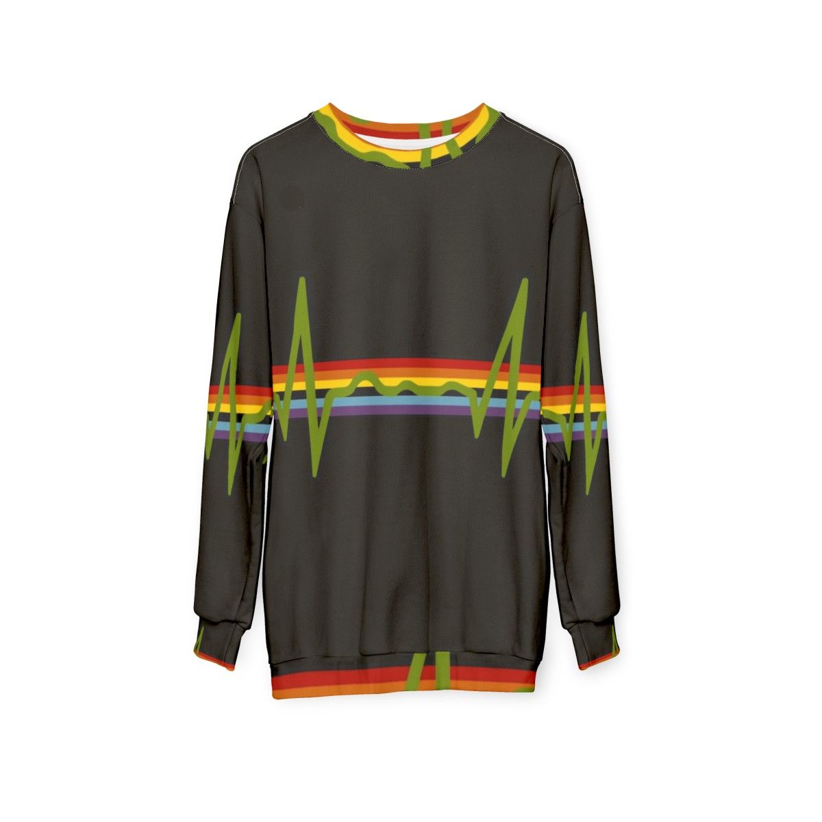 Dark Side of the Moon Gatefold Design Sweatshirt - hanging