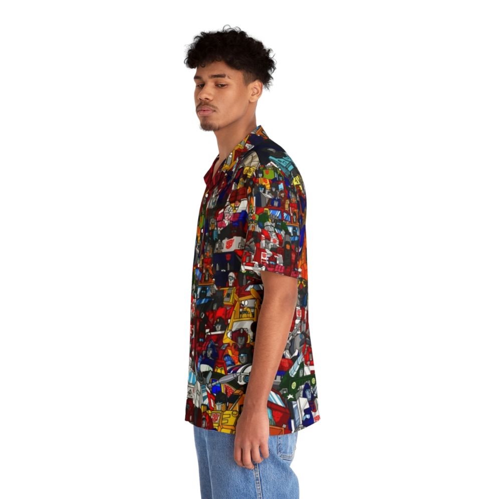 G1 Transformers Autobots Hawaiian Shirt - People Left