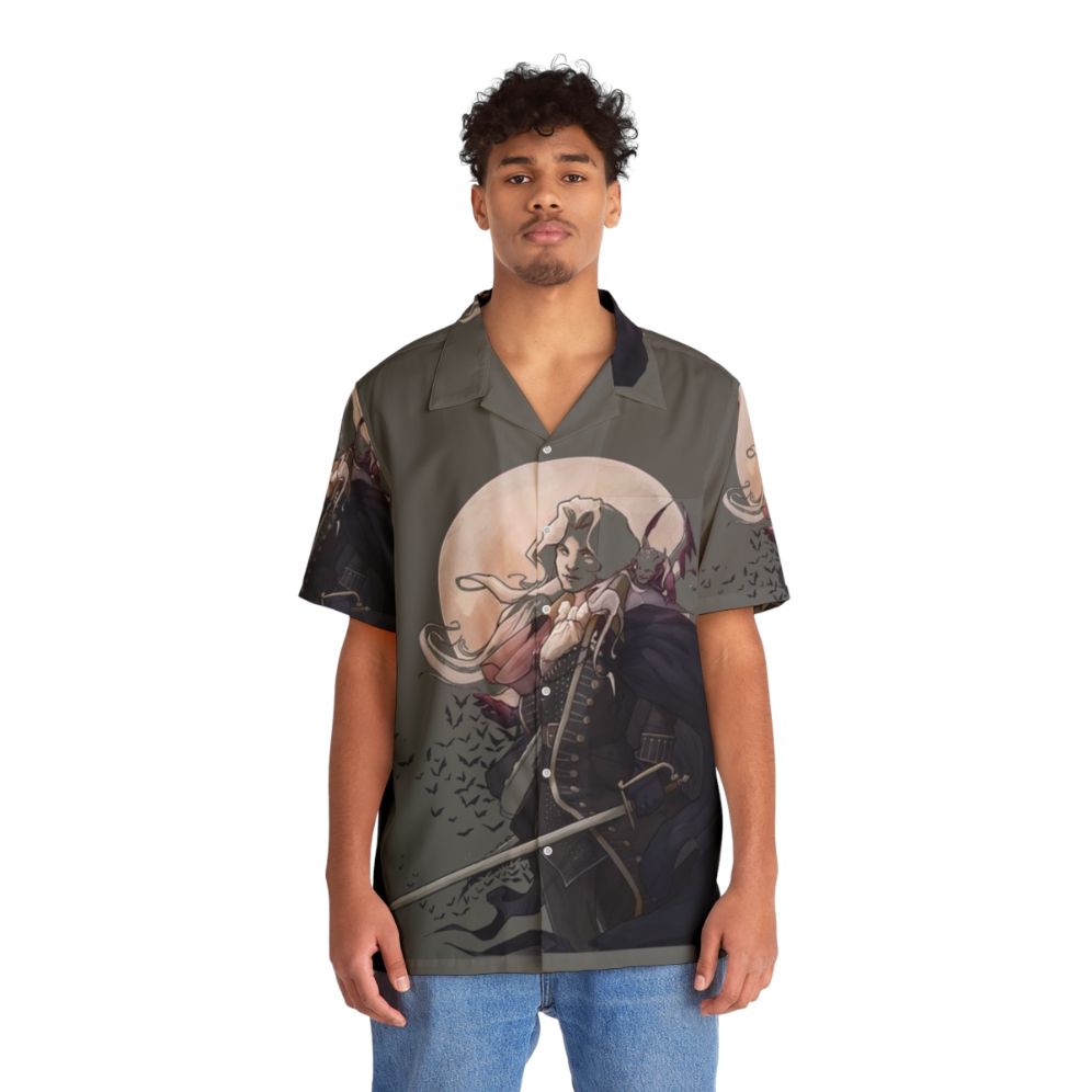 Castlevania Hawaiian Shirt - People Front