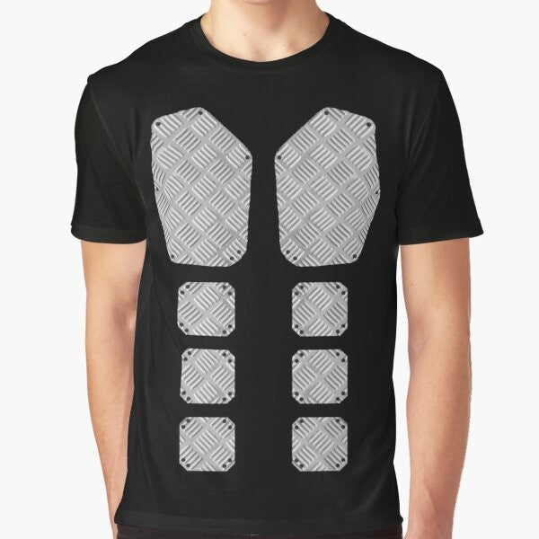 Sabaton armour graphic t-shirt for men