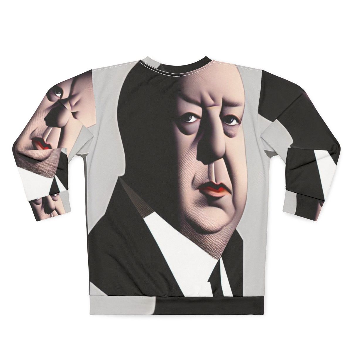 Alfred Hitchcock Portrait Sweatshirt - Back