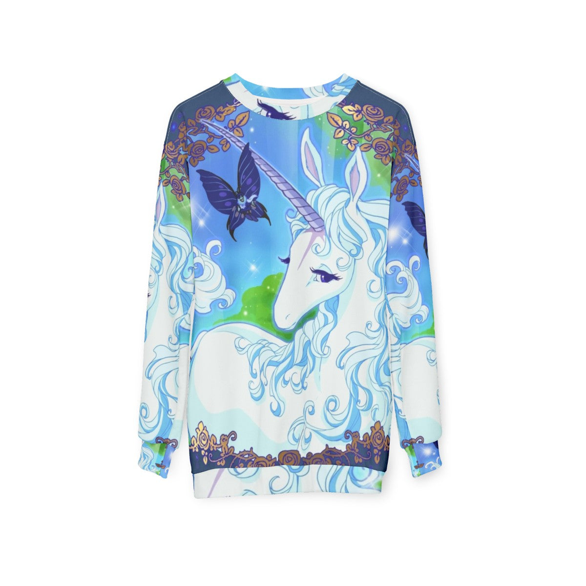 The Last Unicorn Graphic Sweatshirt - hanging