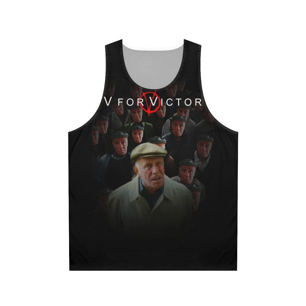 Unisex V For Victor Funny Tank Top