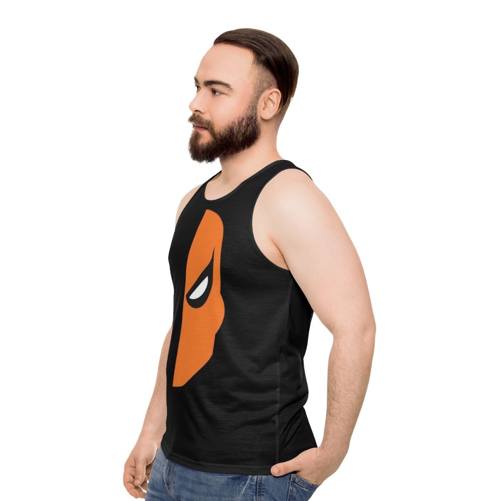 Deathstroke Unisex Tank Top - men side