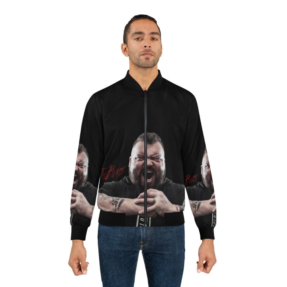 Eddie Hall "The Beast" Strongman Bomber Jacket - Lifestyle