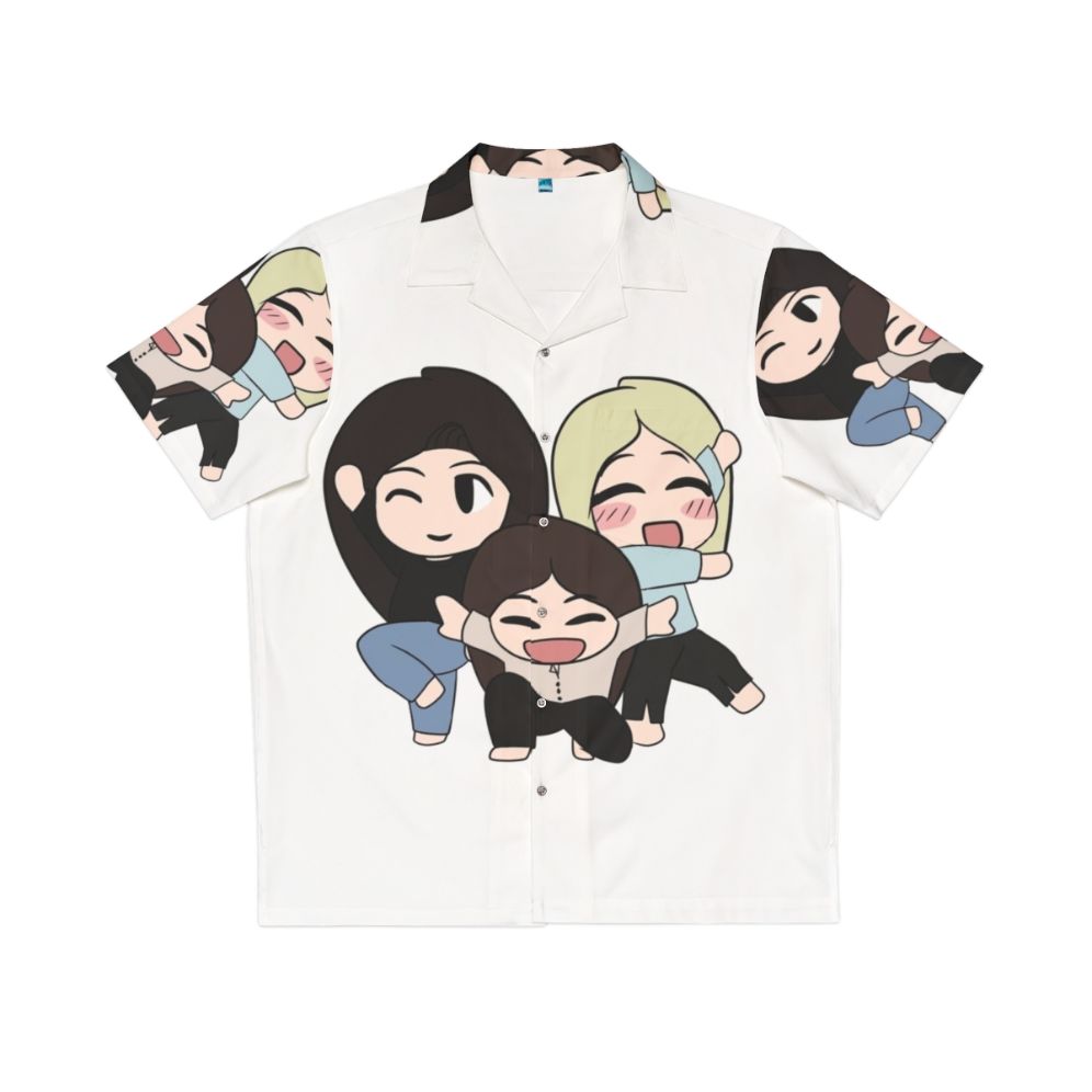 Dreamcatcher Hawaiian Shirt with Chibi Members