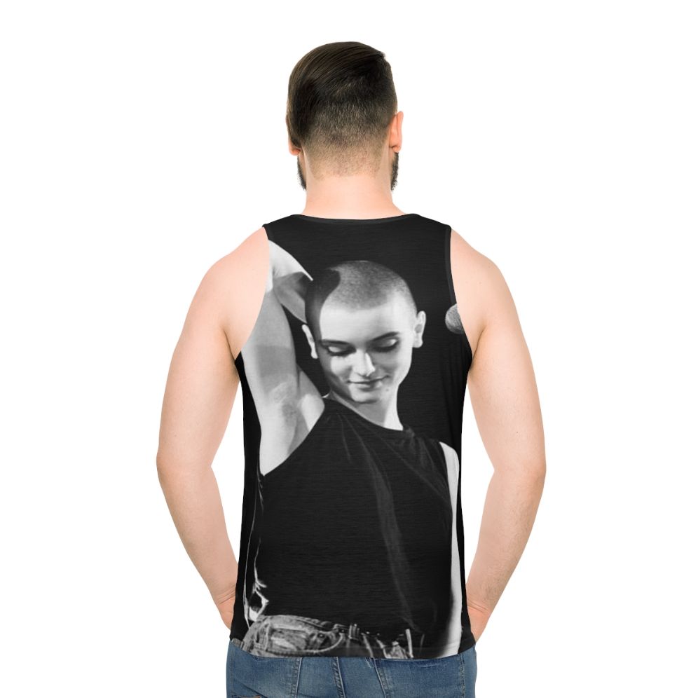 Sinead O'Connor Inspired Alternative Music Unisex Tank Top - men back