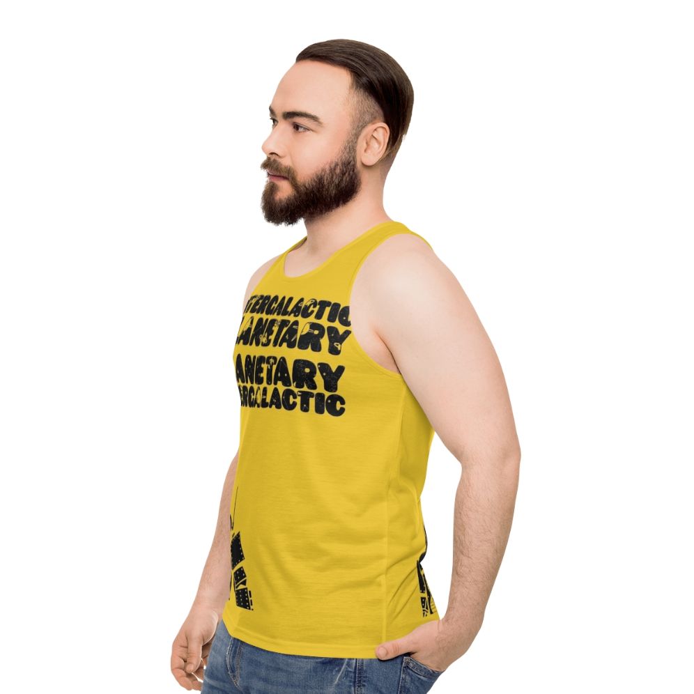 Beastie Boys Intergalactic Unisex Space-Themed Tank Top - men side