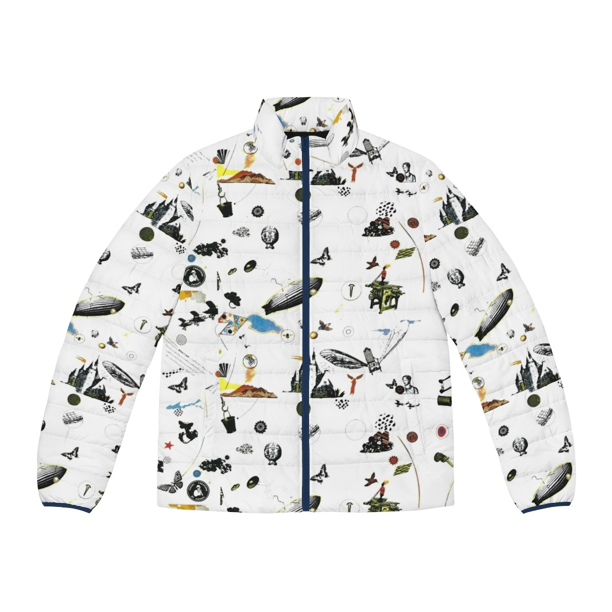 Iii Puffer Jacket with classic rock-inspired design