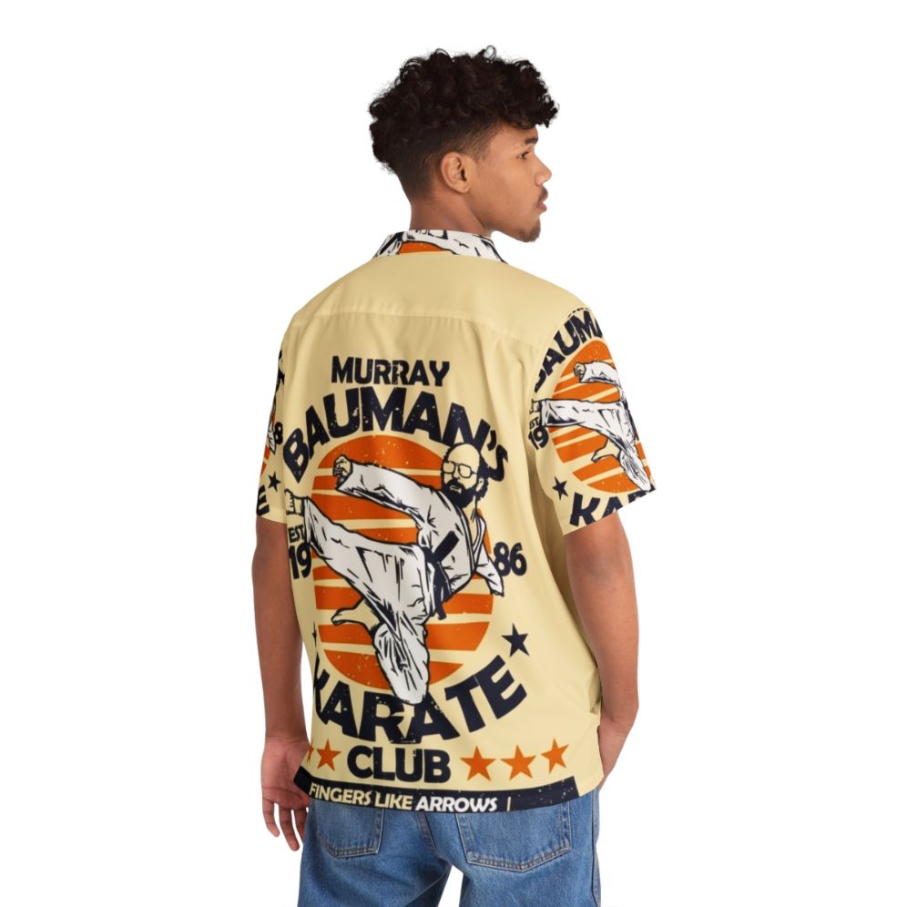 Murray Bauman's Karate Club Funny Hawaiian Shirt - People Back