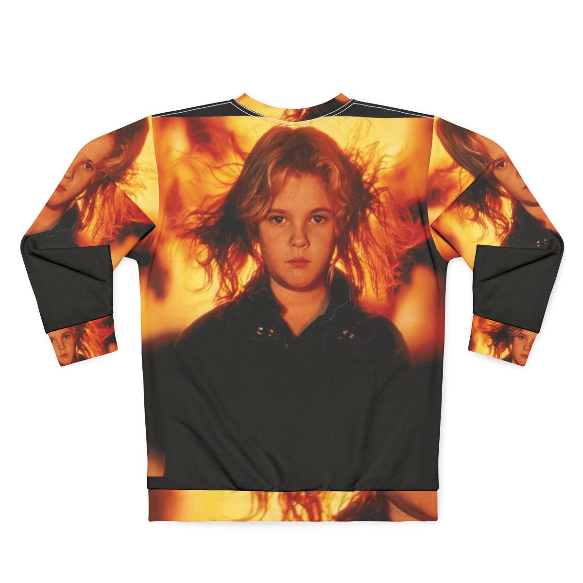 Firestarter Drew Barrymore Sweatshirt - Back