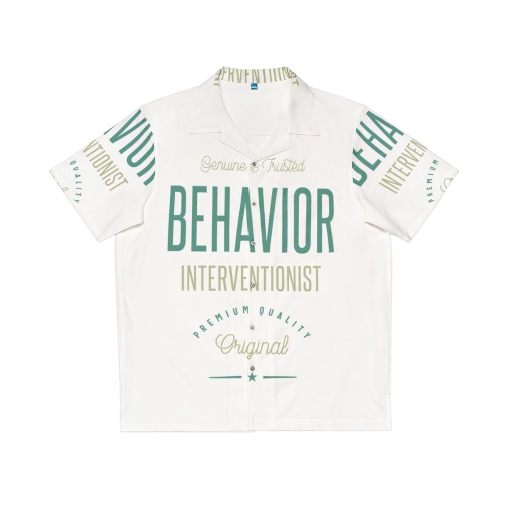 Behavior Interventionist Hawaiian Shirt for Professionals