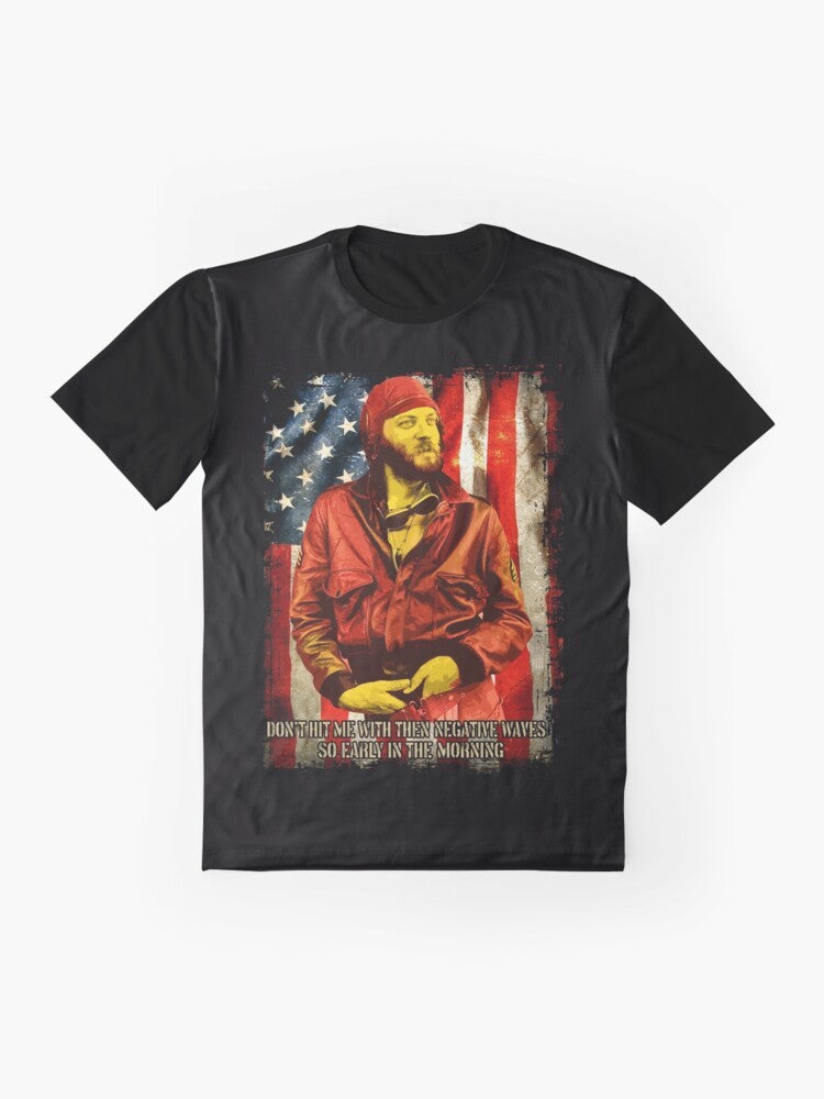 Kelly's Heroes patriotic USA flag graphic t-shirt - Flat lay