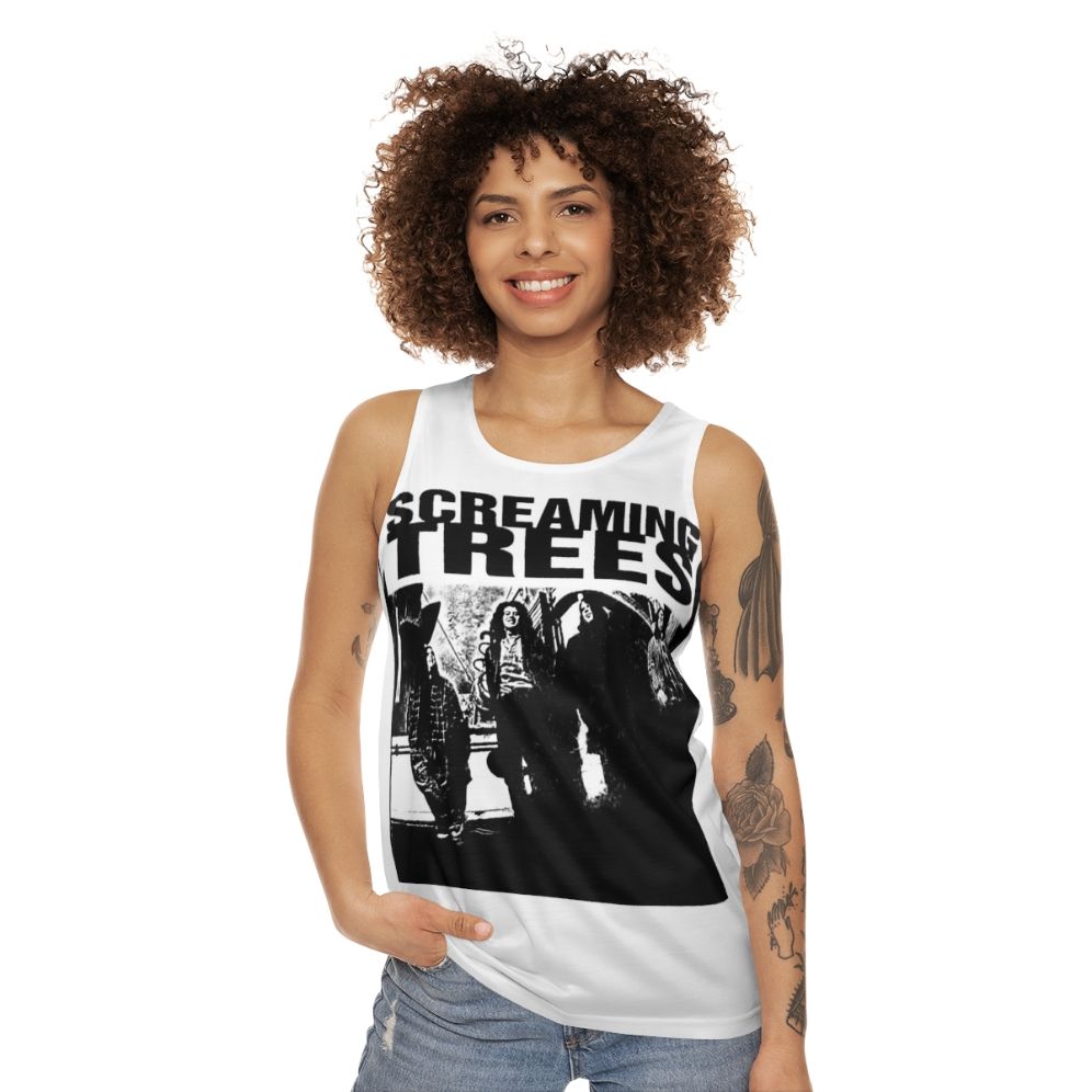 Screaming Trees Grunge Band Unisex Music Tank Top - women