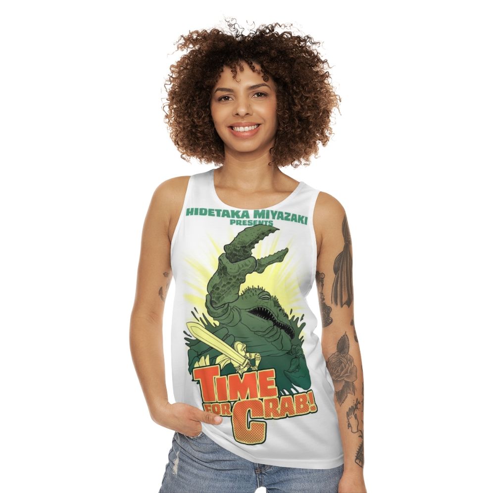 Time for Crab Dark Souls Unisex Gaming Tank Top - women