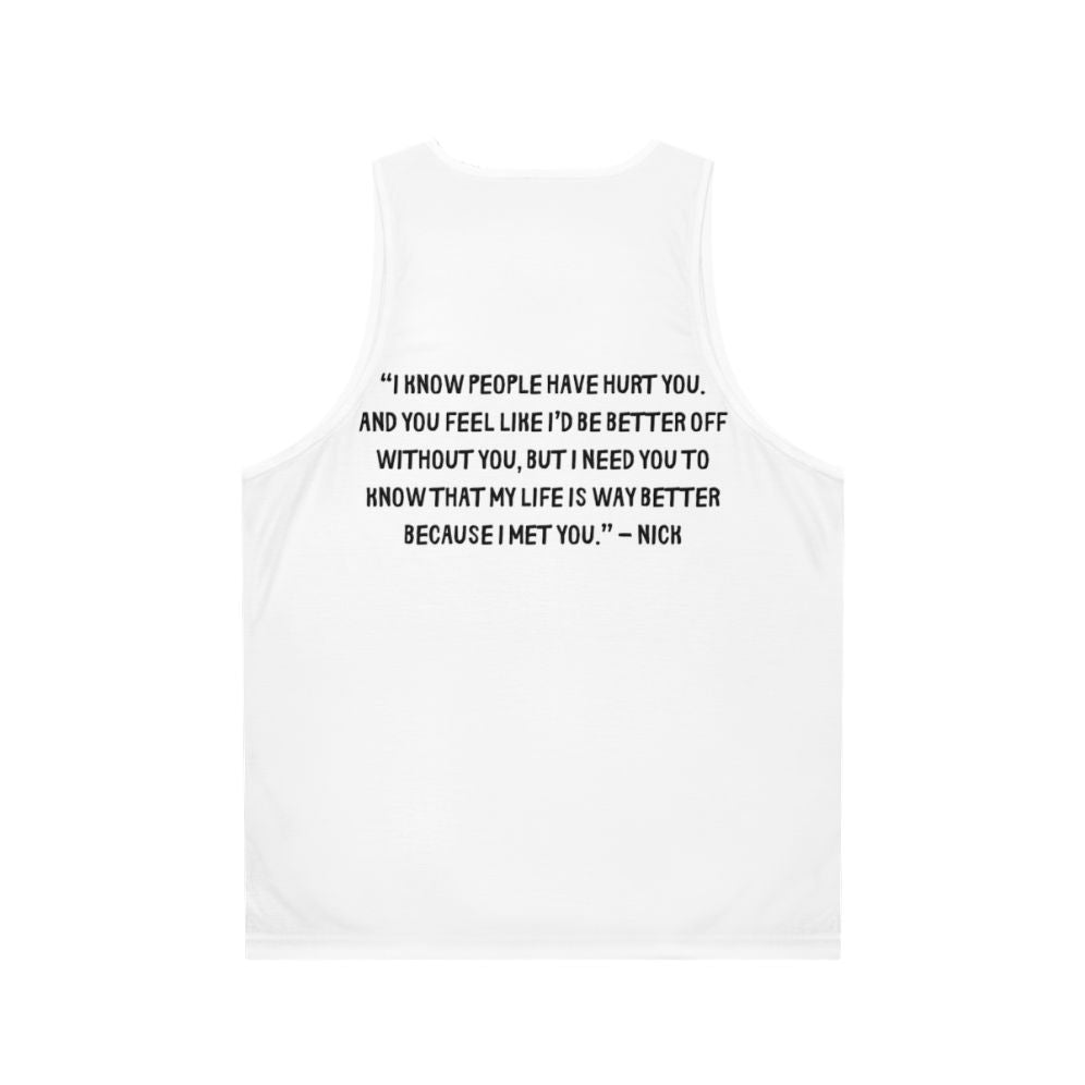 Heartstopper Gang Unisex Tank Top - Back