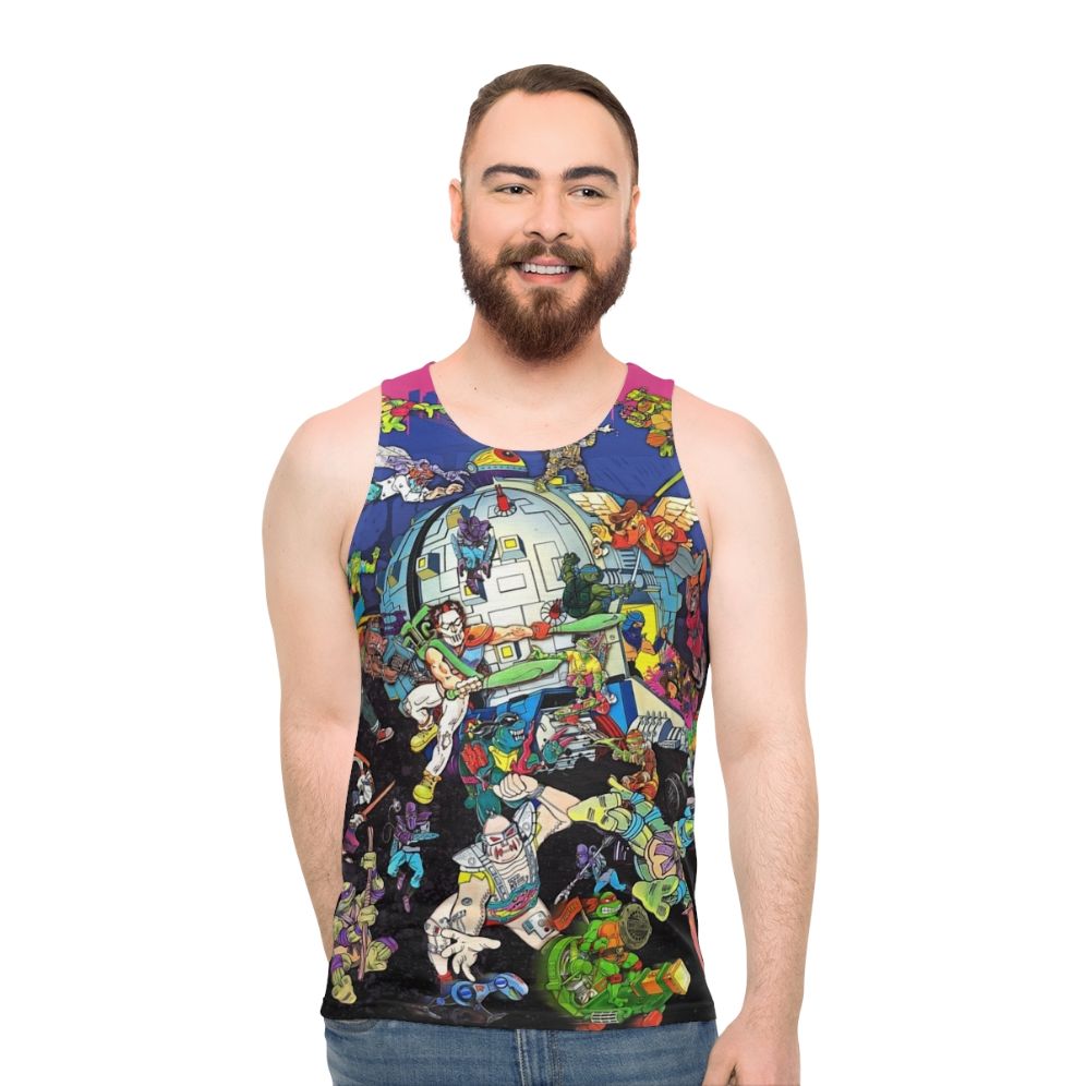 Vintage Ninja Turtles Classic Art Unisex Tank Top - men