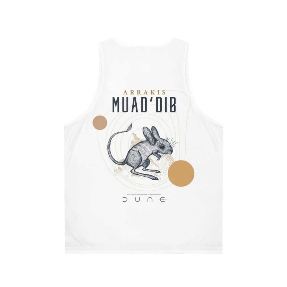 Dune 2020 Muaddib Unisex Tank Top - Back