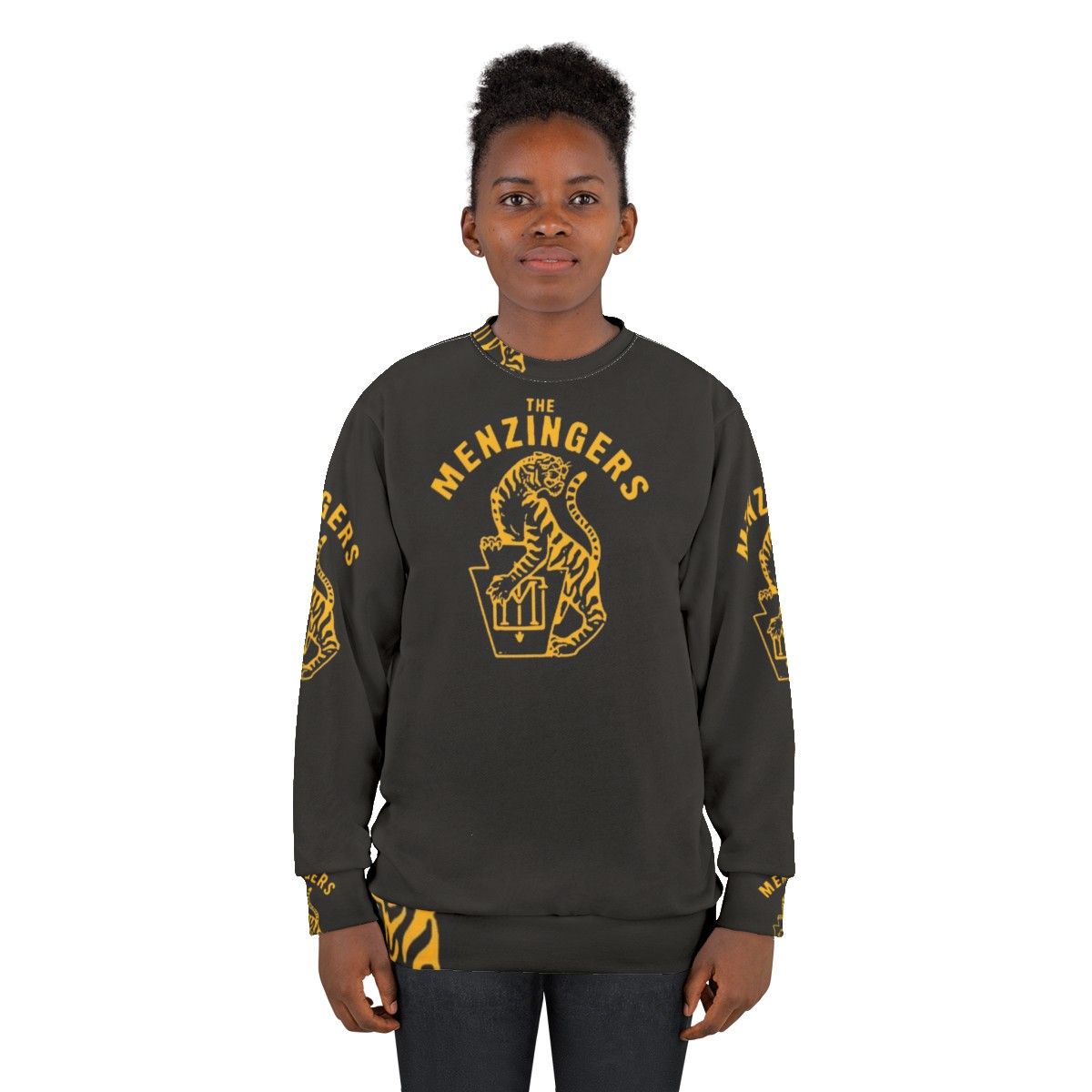 Macan Art Sweatshirt featuring The Menzingers band logo - women