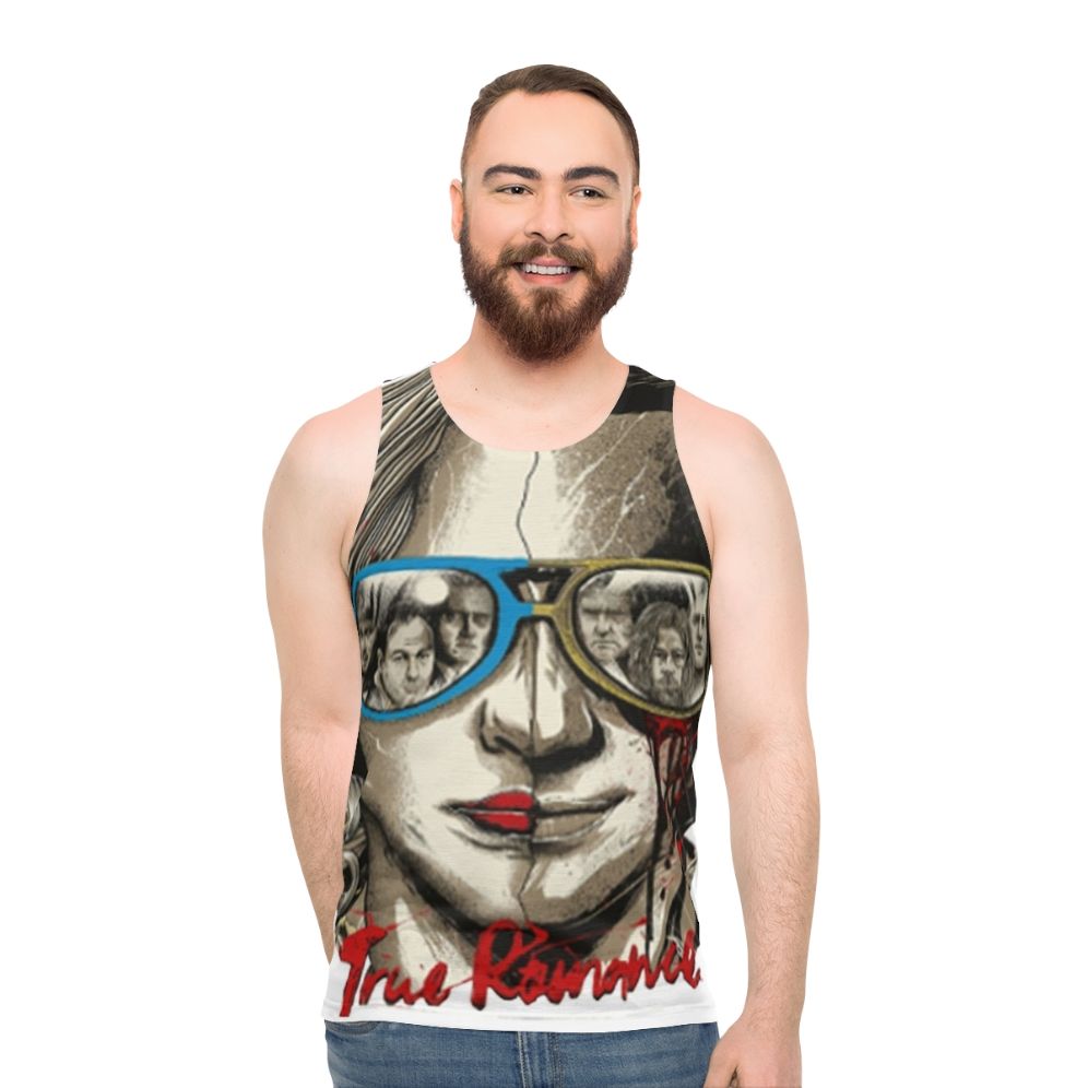 True Romance 90s Movie Unisex Tank Top - men