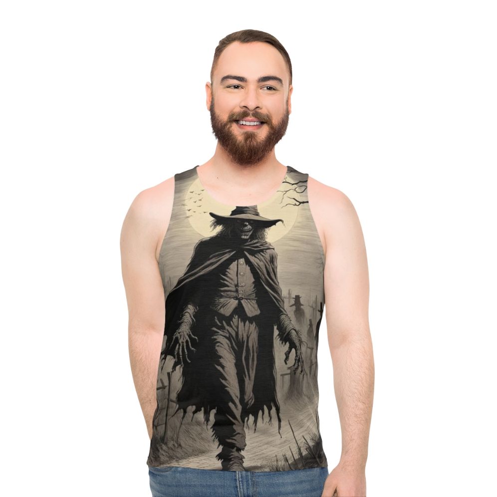 Unisex "The Keeper Of The Fields" Horror Tank Top - men